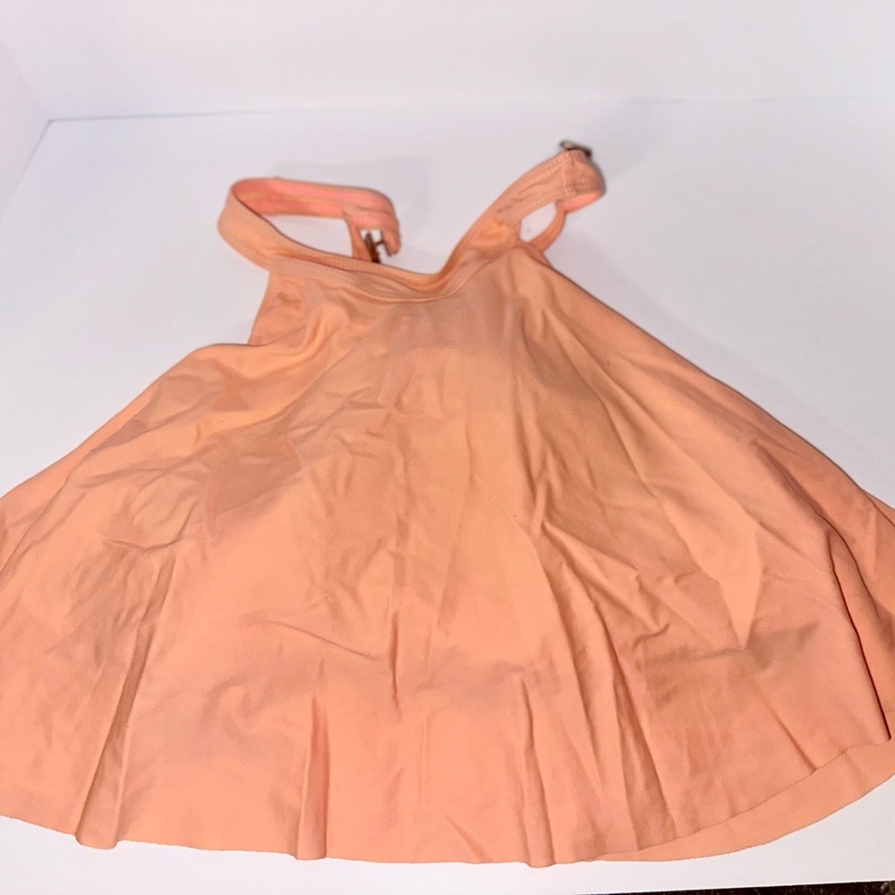 Peach bathing suit